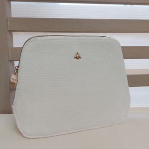 겔랑 파우치 벨벳 화이트