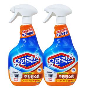유한크로락스 유한락스 주방청소용 600ml 2개
