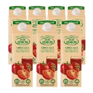 (에스제이서진) 돈시몬 생과일 100% 착즙 토마토 주스 1L 7개