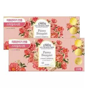 [텐바이텐]르샤트라 건조기시트 스타일러시트 피오니 20매 2개