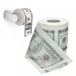 돈휴지 달러 티슈 롤 화장지 집들이선물 부드러운_WCFEEBA