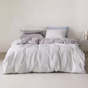 블롬 오가닉 알러지케어 순면 홑겹이불커버 베개세트 싱글 퀸 킹  2컬러)