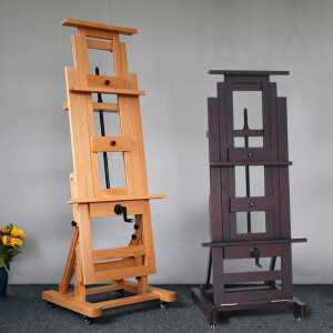 나무이젤 대형 캔버스 받침대 화판 유화 미술 드로잉