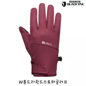 [롯데백화점]블랙야크 여성 가을겨울 등산장갑 W툰드라윈드스토퍼글러브 2BYGVF3501
