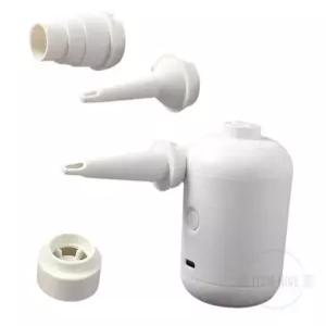 USB 자동공기주입기 화이트 자전거바람주입기 자전거에어펌프 바람넣는기계