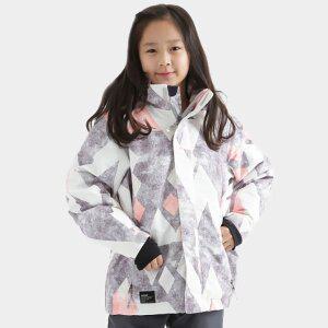 [라시엘로] 아동 공용 스키복 보드복 점퍼 자켓 LAZ-J817-G.PINK