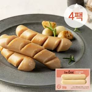 [아임닭] 맛있는 소시지 마늘 100g 4팩