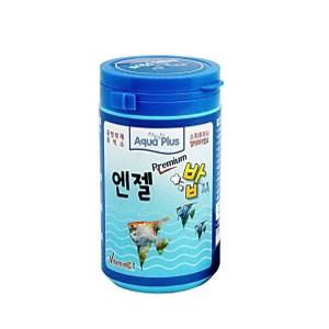 기호성좋은 엔젤피쉬 먹이 치어 물고기밥 90g 물에잘뜨는 엔젤피쉬 무색소 무방부제 고급사료