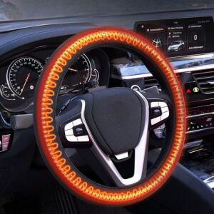 발열 핸들커버 열선 핸들 커버 겨울 온열 가열 보온 휠 운전대 차량용 겨울용 히팅