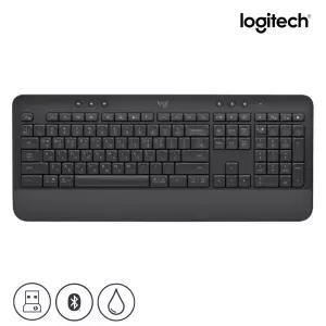 로지텍 코리아 정품 시그니처 K650 무선 블루투스 키보드 블랙 색상 풀배열 한글자판