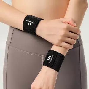 라우드 얇은 여자 남자 손목보호대 골프 볼링 테니스 손목 아대 밴드 2P