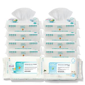 선우랜드  베이킹소다 물걸레 청소포 리필 30매X10팩