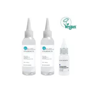 글로우몬스터 액티바 글리세릴글루코사이드 솔루션 30ml 1개 + 3Kda 올리고 히알루론산 2원액 100ml 2개