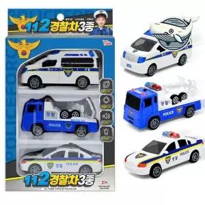 [하프클럽/알티피아]경찰차 장난감 소리 나는 풀백 자동차