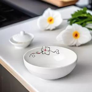 연백자 특 짬뽕기 대접 면기 그릇 식기 용기 우동기 비빔기 볼 냉면기 업소용 가정용