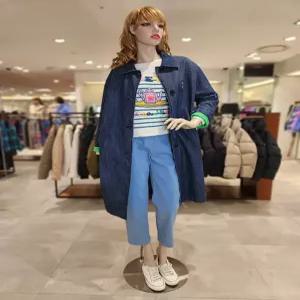 [베네통][베네통] 베네통 소매배색데님코트 BACT02411 (P003495113)