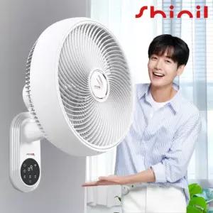 신일 벽걸이 선풍기 써큘레이터형 리모컨 벽선풍기