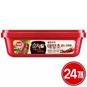 사조 해표 순창궁 태양초 골드 고추장 170g x 24개 / 장류