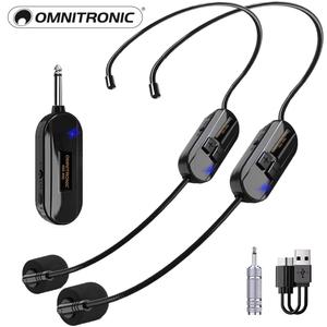 옴니트로닉 무선헤드셋마이크 HDS-PRO 2채널
