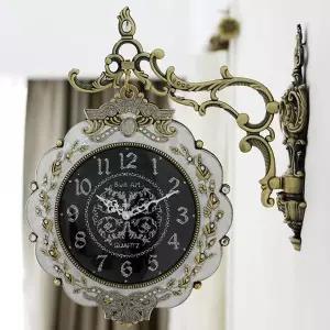 퍼블릭아트 잉글리쉬 양면 벽시계 WF36B5D