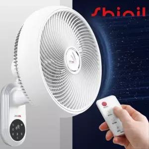 벽걸이 선풍기 써큘레이터형 리모컨 벽선풍기