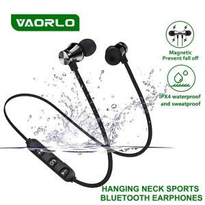 XT11 스포츠 마그네틱 블루투스 이어폰 무선 넥밴드 폰 samrtphones용 마이크가 있는 스테레오 음악