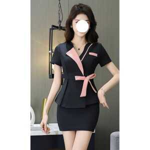 마사지사 상담실장 센터 유니폼 정장 스커트 피부과