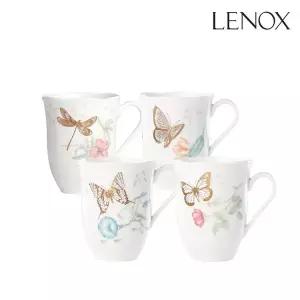 [레녹스](센텀시티점) 버터플라이메도우 골드 머그 4P 세트