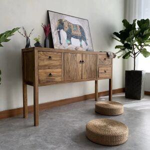 느릅나무 콘솔 빈티지 콘솔장식장 거실 현관 원목 엔틱 콘솔