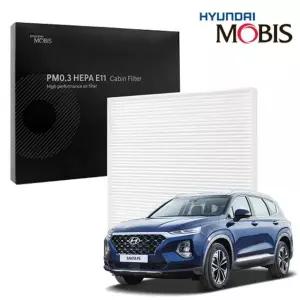 현대모비스 PM0.3 헤파 에어컨필터 싼타페TM