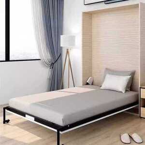 월베드 프레임 공간 세로형 벽걸이 고시원 접이식 다용도 숨김 붙박이 침대