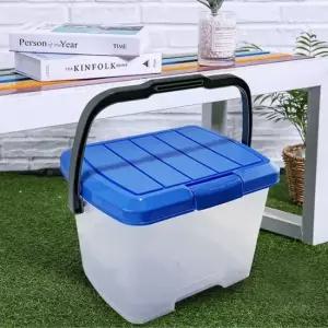 멀티바스켓 세차박스 18리터 세차물통 세차용품 정리 세차바스켓 18L버킷 세차용의자 세차용물통