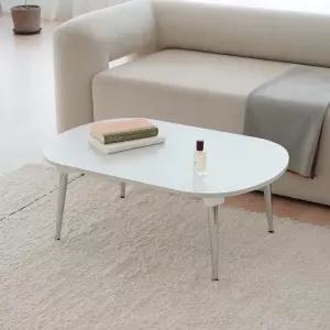 아리나 국산 스틸 접이식 테이블 손님상 거실테이블 좌식 밥상