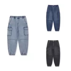 [대구백화점] [탑텐키즈]공용) 카고 조거 데님 팬츠(MKF3DP3211)