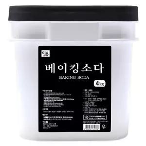이룸 베이킹소다 4kg 주방세제 표백제 세제 스푼