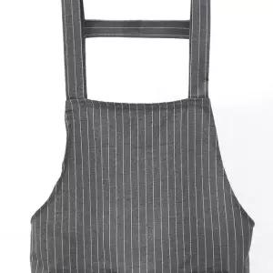 면 스트라이프 H형 앞치마 바리스타 에이프런 공방앞치마 공방에이프런 카페앞치마