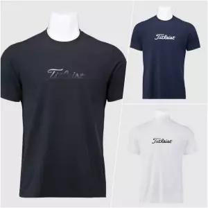 [타이틀리스트]타이틀리스트 뉴 빅로고 반팔티셔츠 블랙 네이비 화이트