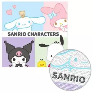 캔버스형보석십자수 산리오 DIY 캔버스 보석십자수 프렌들리 1P 도안 비즈