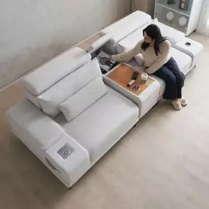 알토 모션소파 리클라이너 3인용 패브릭 고급형 (콘솔박스 일반형 포함)[무료배송]