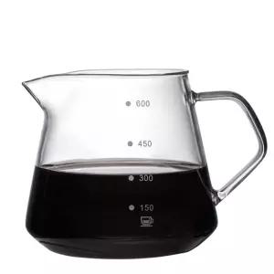 내열유리 커피서버 계량 핸드 드립서버 600ml 하리오 전기