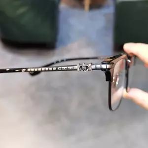 안경테 근거리 이중용도 독서안경 안경 노인 원근 자동조절 다초점 블루레