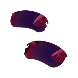 Combime Oakley Flak Draft OO9364 선글라스용 8 프리미엄 미러 교체 렌즈 - 인디고로드, 인디고로드