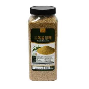 [CO(가공식품(조미료))]명가랑 볶음 참깨 1.2KG