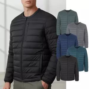 남성 김영주 스포츠 경량 패딩 캠핑 운동 일상 외출 점퍼 웰론 충전재 생활방수 보온 점퍼