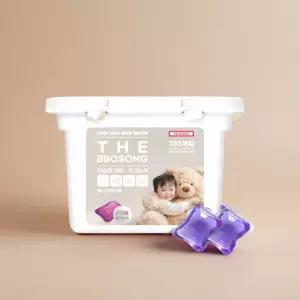 아기 캡슐 세제 신생아 베이비 옷 세탁 빨래 세제 100개입