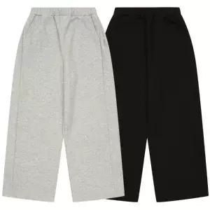 더센트럴 소이주니어 TC01 사이드폴딩 기모 와이드바지  25W0251