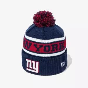 갤러리아 [뉴에라]NFL 뉴욕 자이언츠 폼폼 비니 다크 로얄 14881444