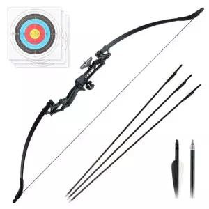 양궁 투혼 활 리커브보우 20파운드 입문자용 학교수업용 청소년용 136cm, 양궁활 BOW