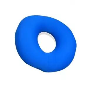 실버케어 원형 비즈쿠션 블랙엔화이트토끼