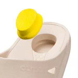 다누앤 힐에그 단품 여성 폭신한 편한 교사 고무 굽 높은 통굽 키높이 슬리퍼 충격흡수소재